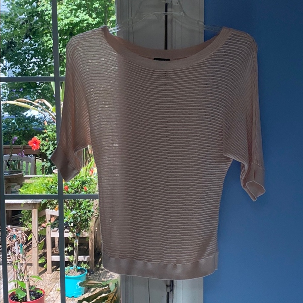 Express top blush colored honeycomb size M $12